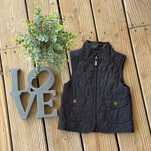 Girl Black Vest